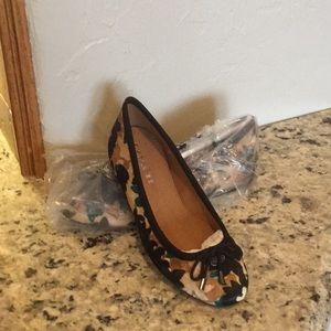 Coach multi colored flats